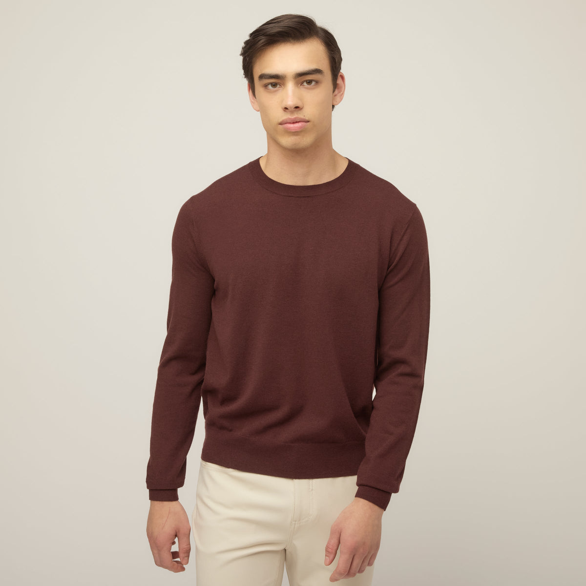 Stretch Merino Crew