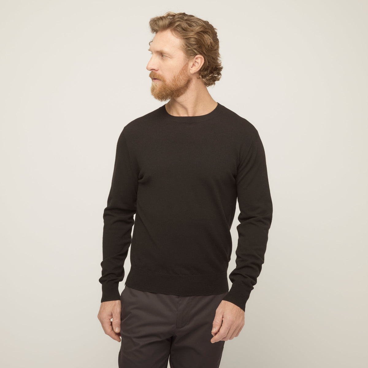 Stretch Merino Crew