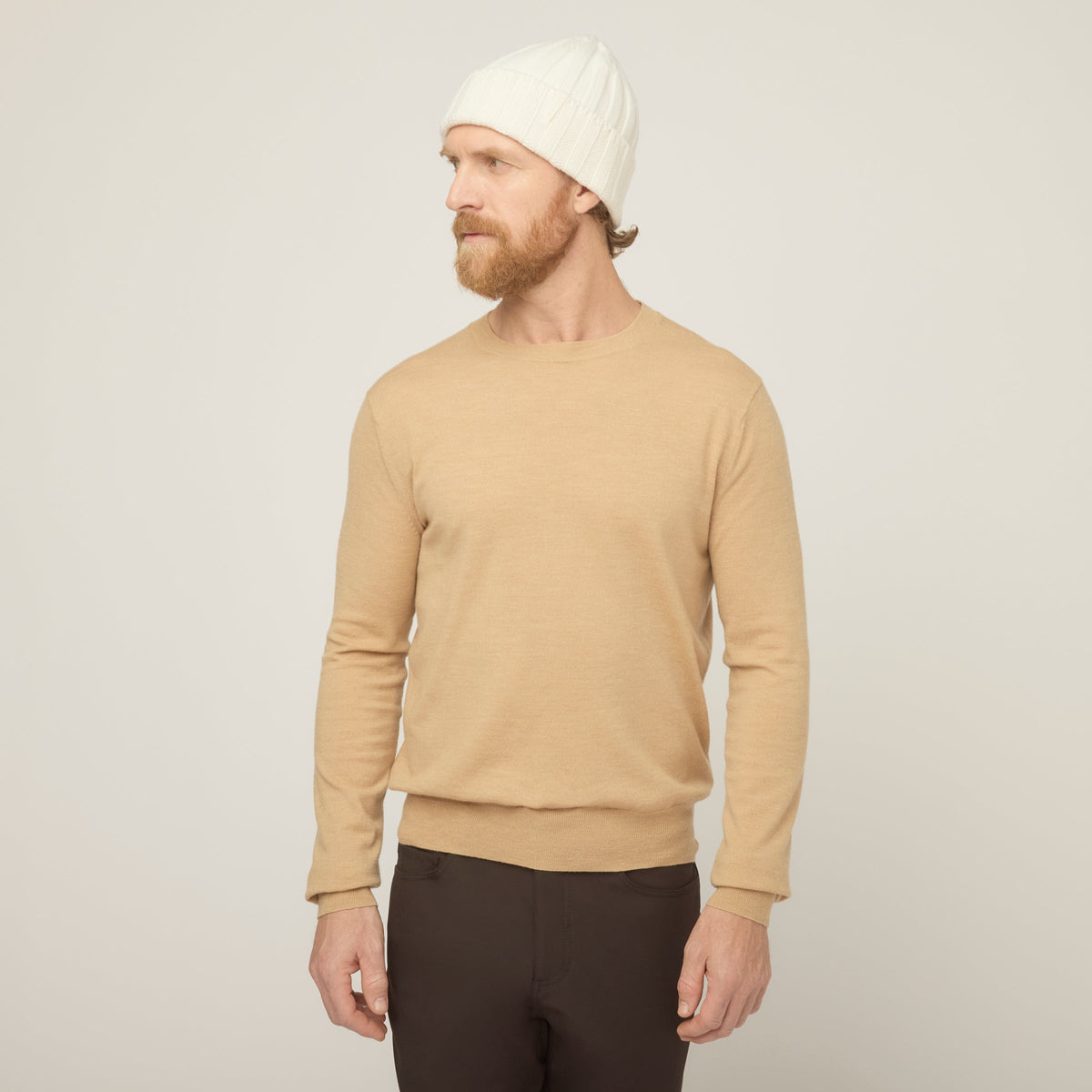 Stretch Merino Crew