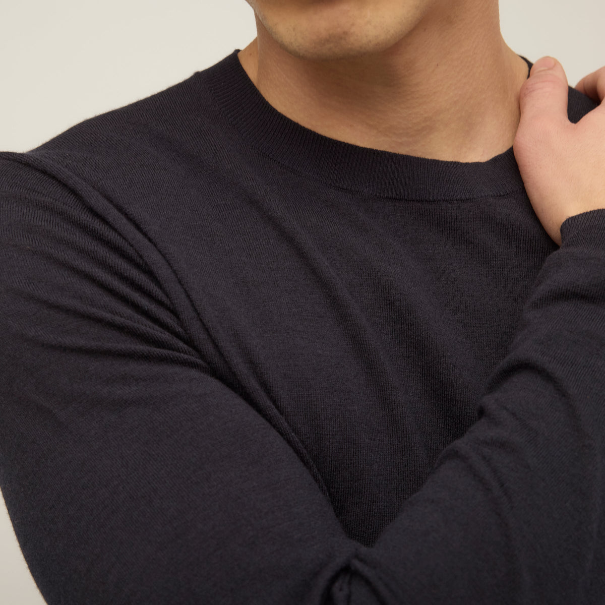 Stretch Merino Crew