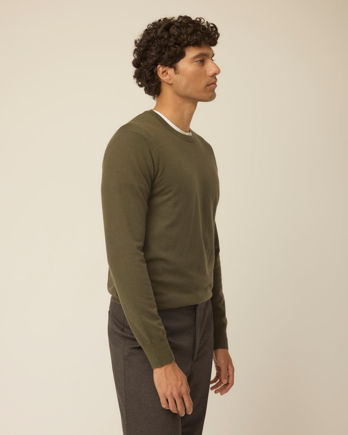 Stretch Merino Crew