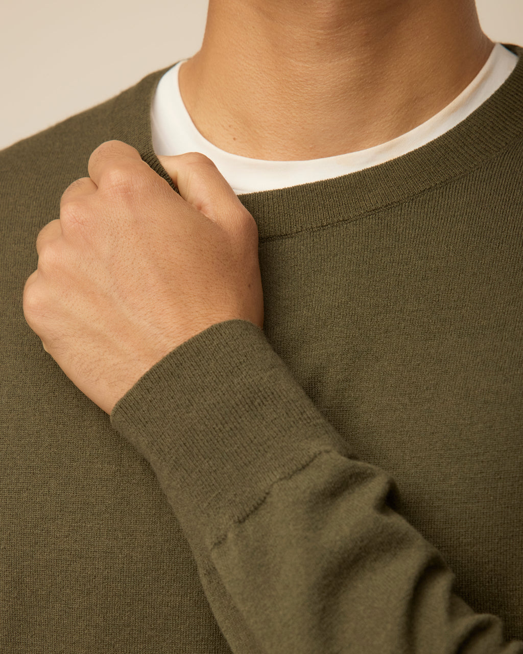 Stretch Merino Crew
