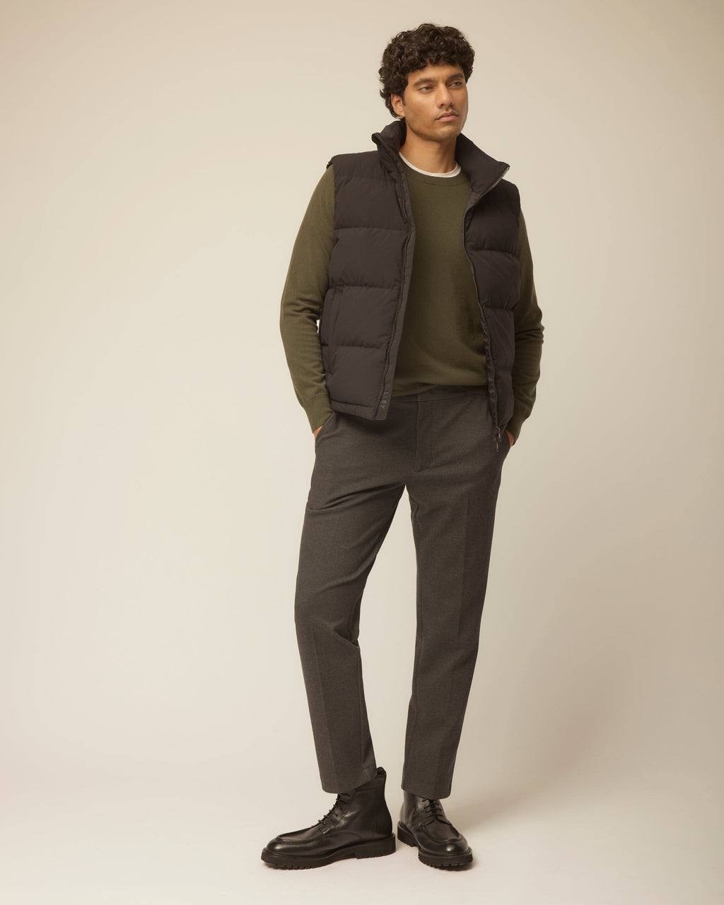 Stretch Merino Crew