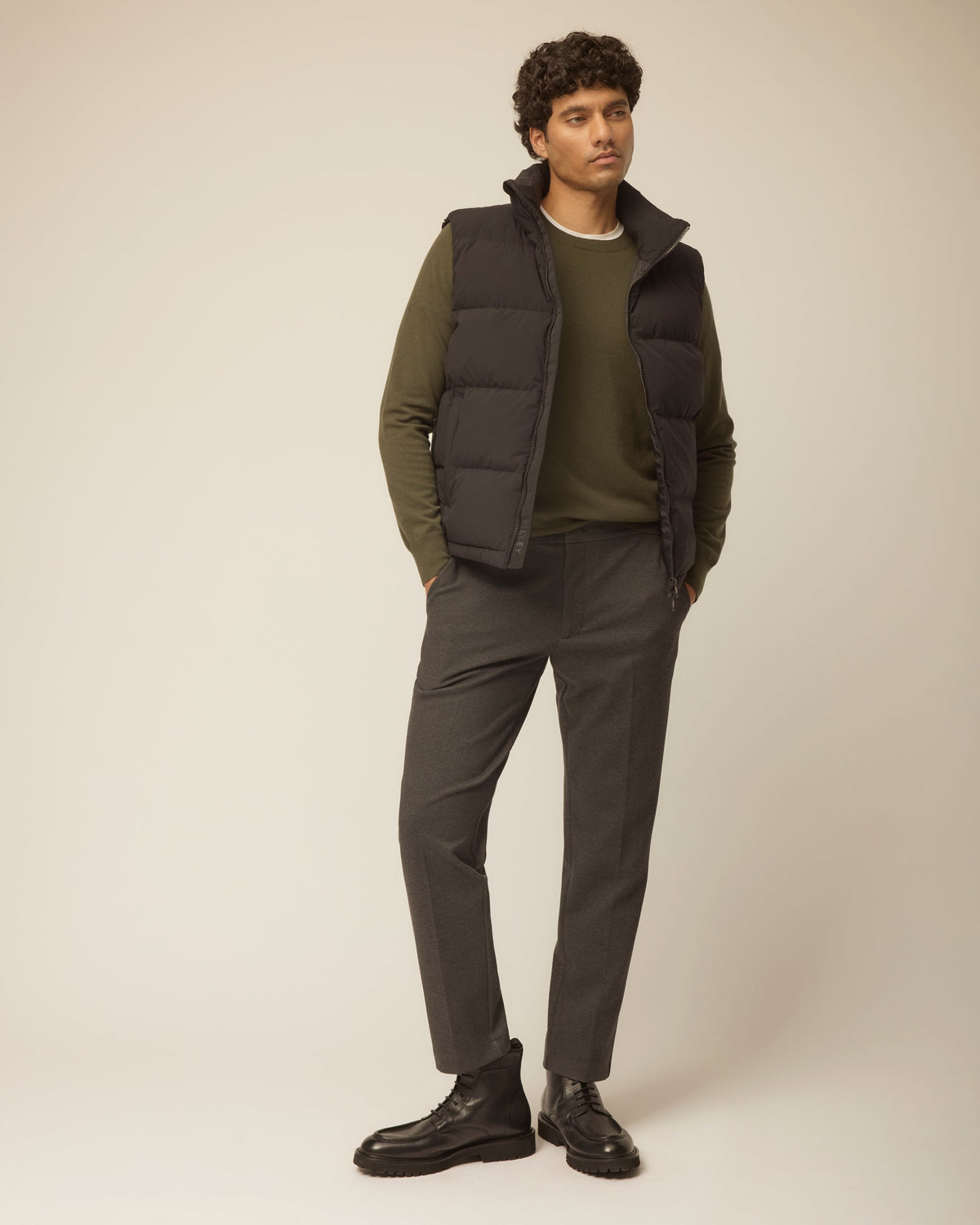 Stretch Merino Crew