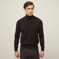 Stretch Merino Turtleneck