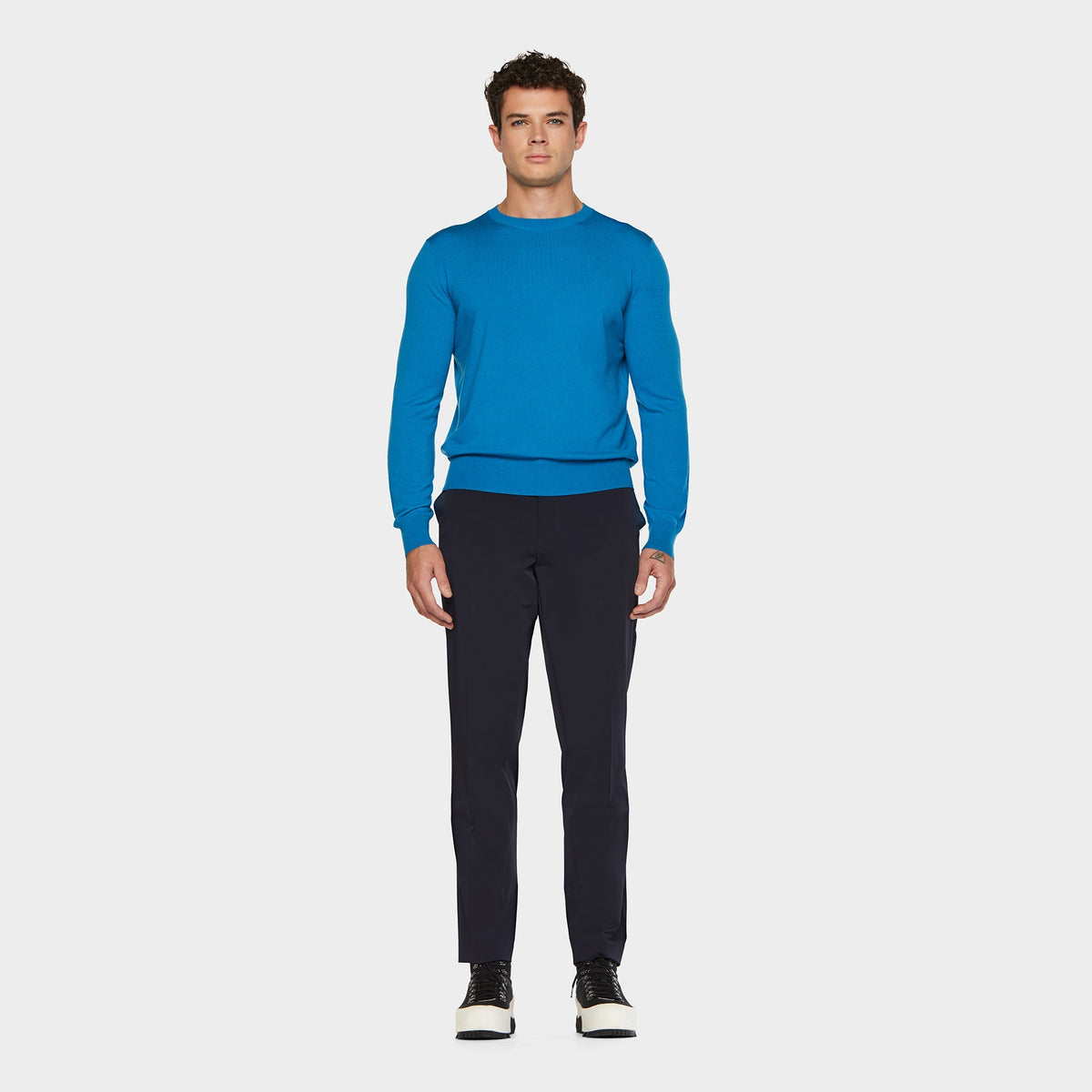 Stretch Merino Crew