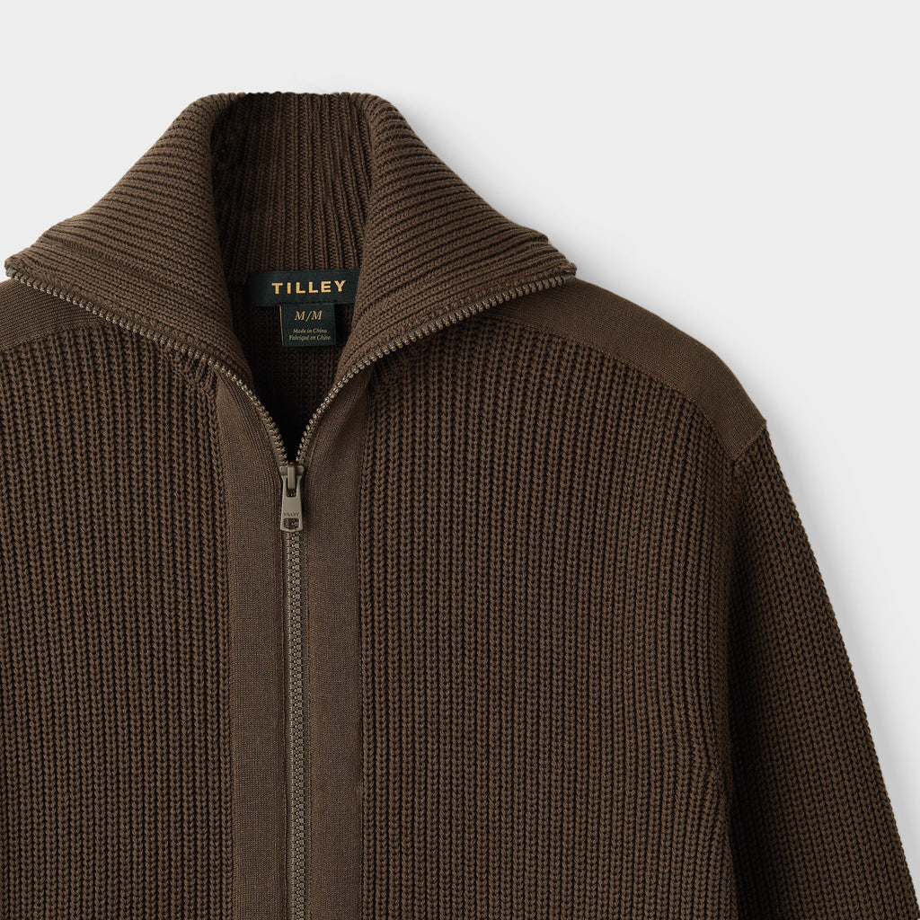 Cool Cotton Sweater Jacket