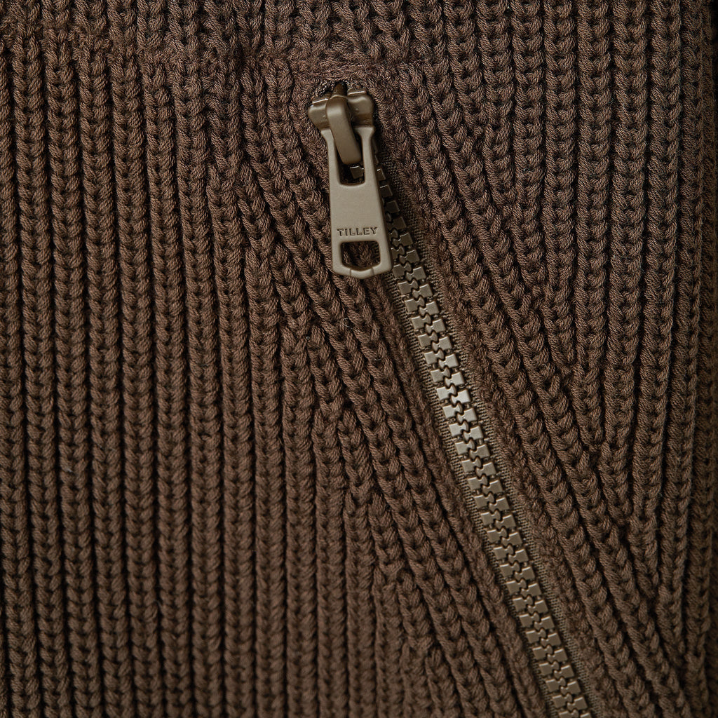 Cool Cotton Sweater Jacket