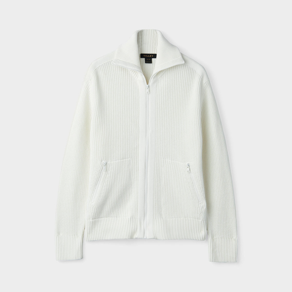 Cool Cotton Sweater Jacket