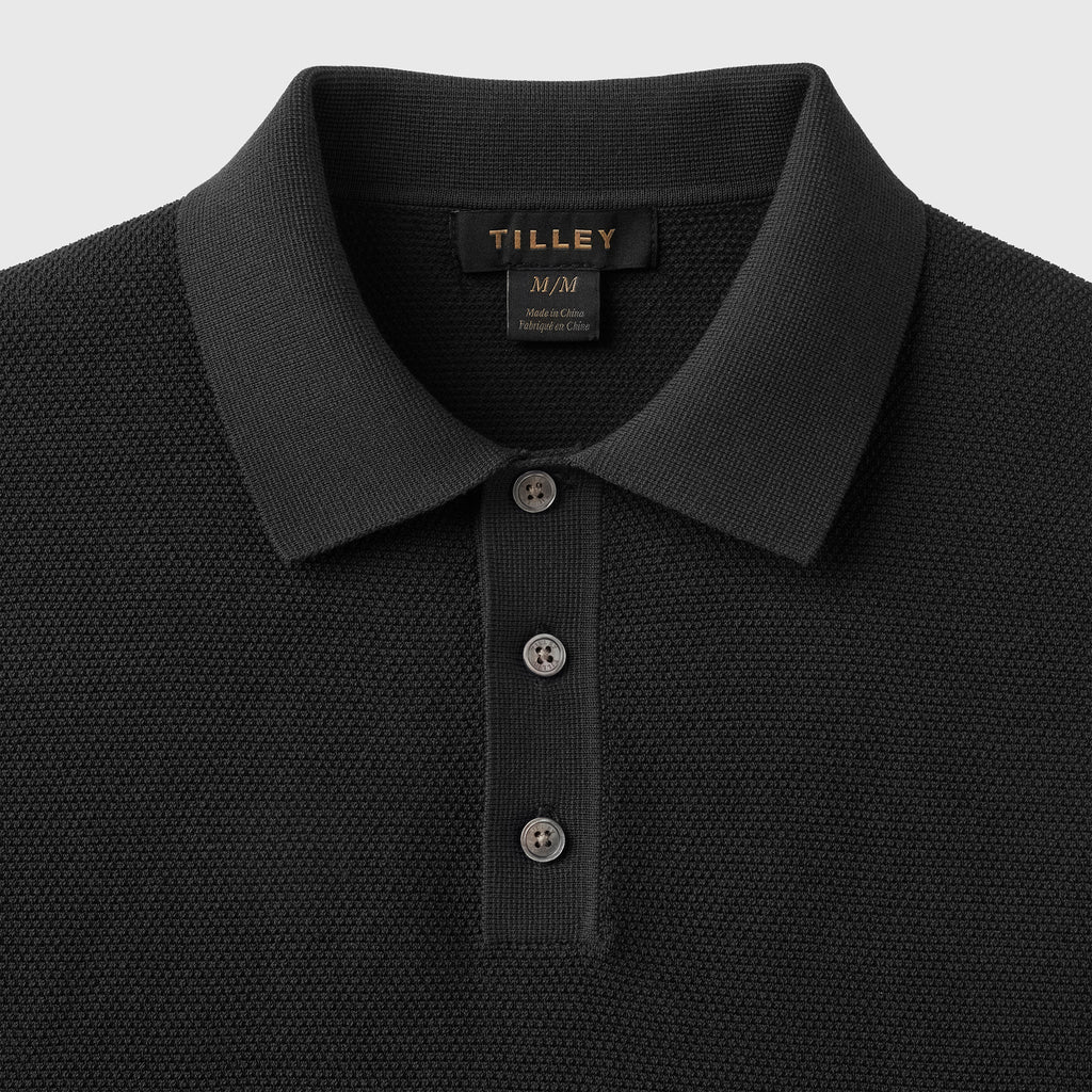 Pique Polo Sweater