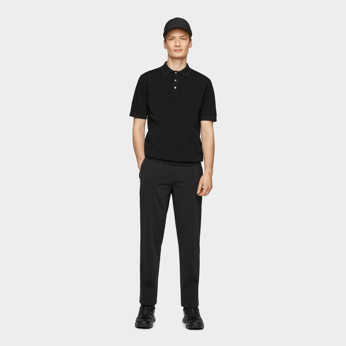 Pique Polo Sweater