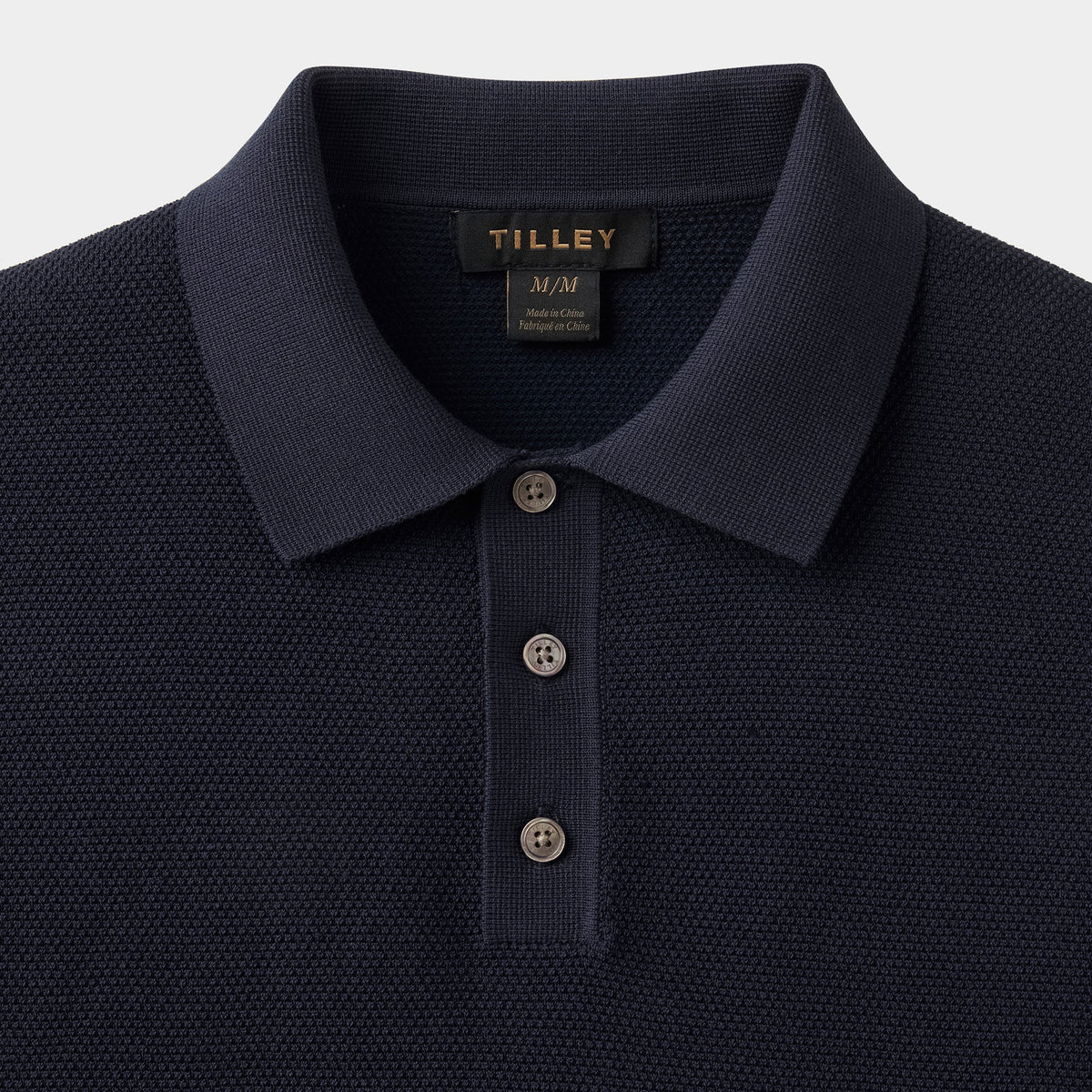 Pique Polo Sweater
