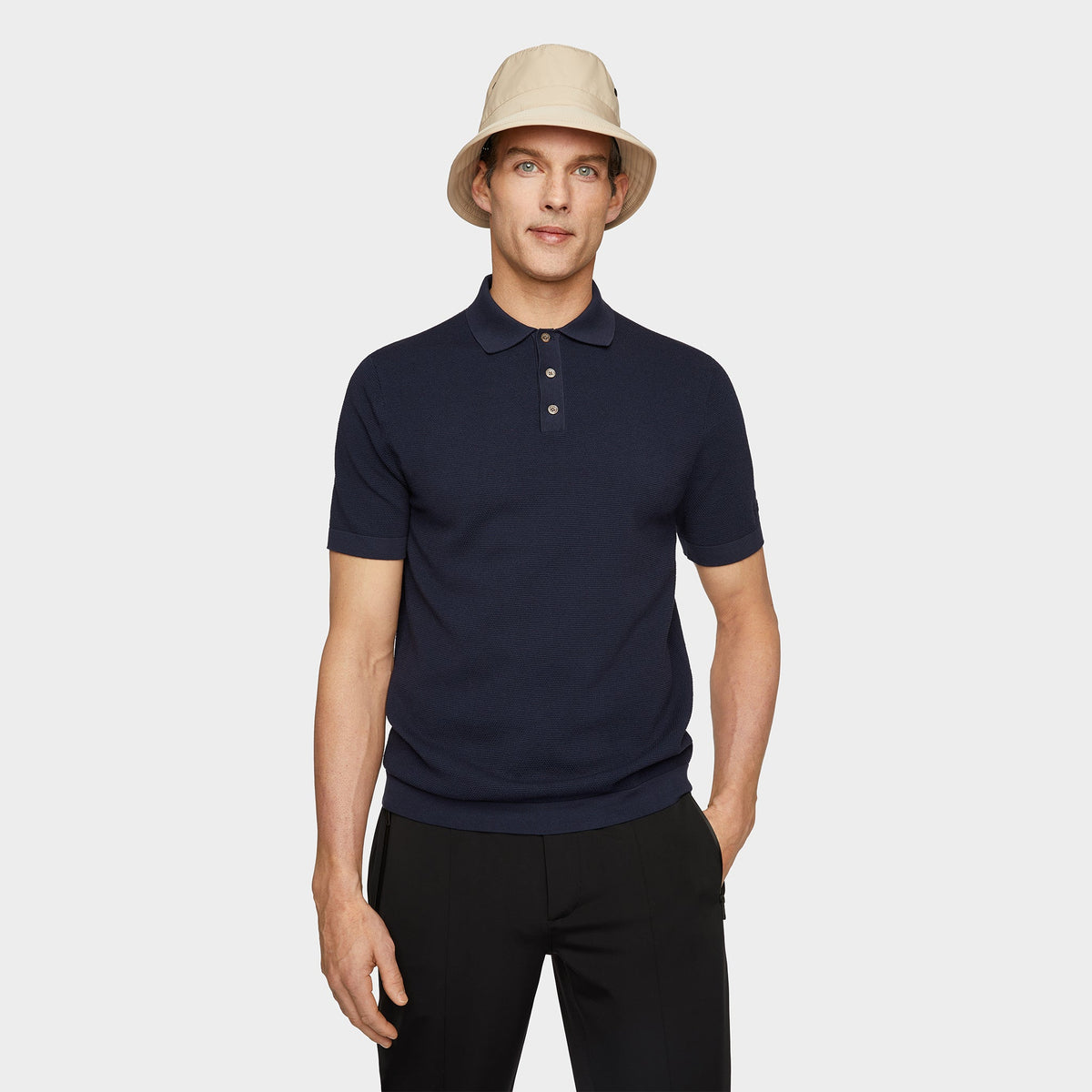 Pique Polo Sweater