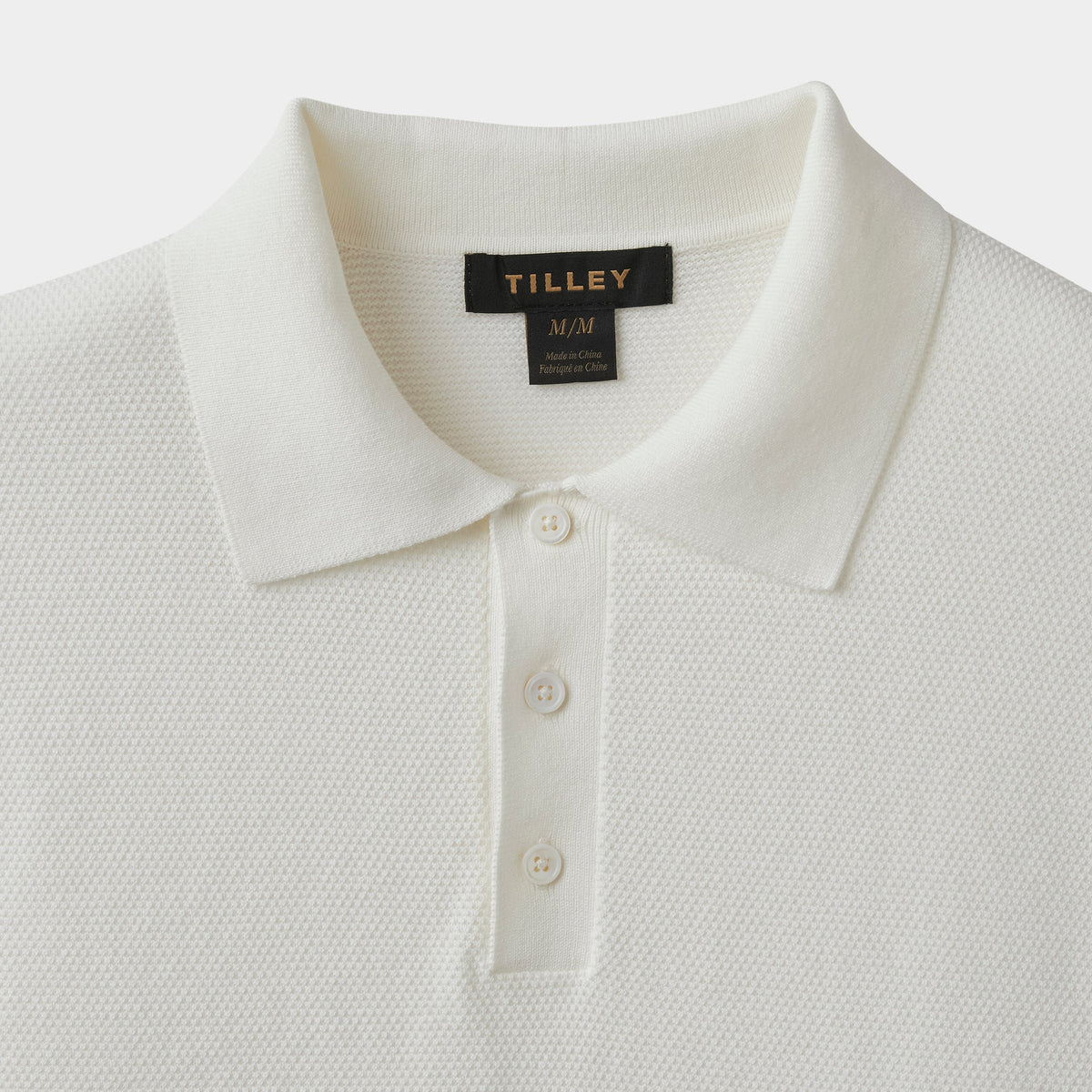 Pique Polo Sweater