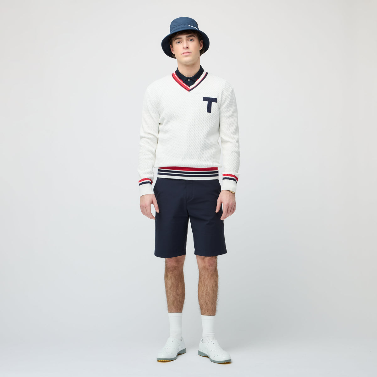 Sport V Neck Sweater