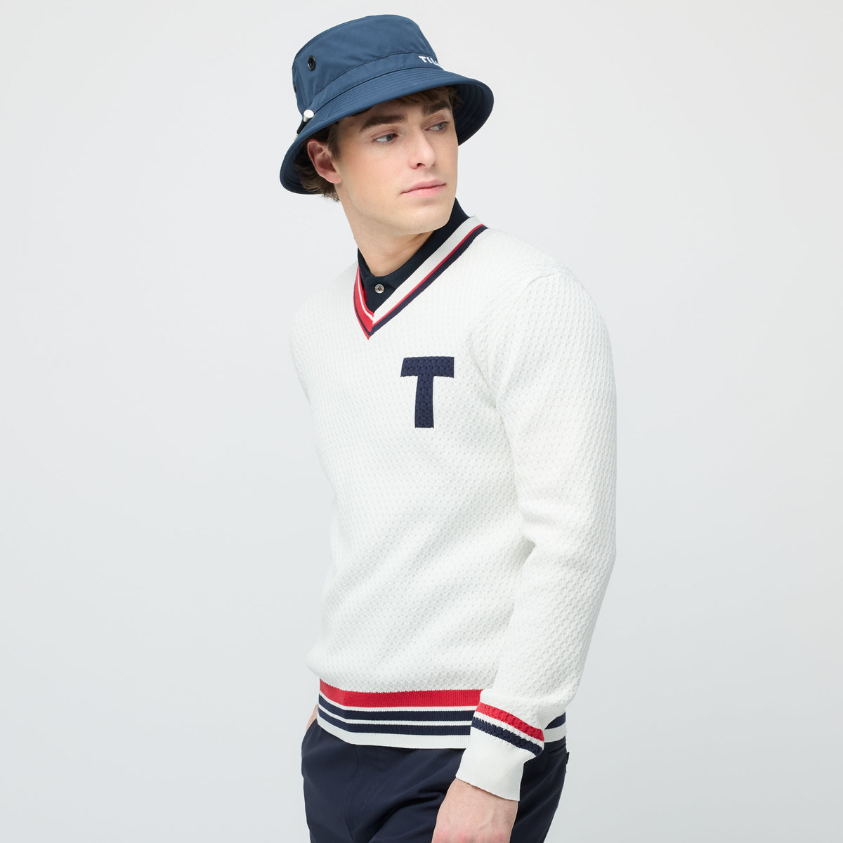 Sport V Neck Sweater