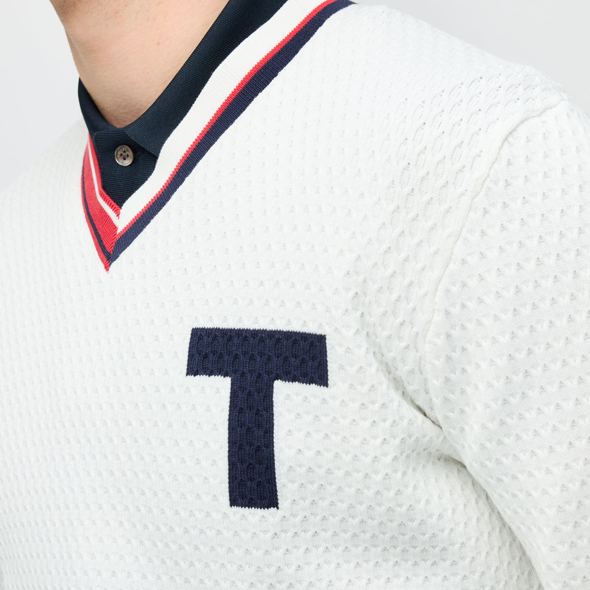 Sport V Neck Sweater