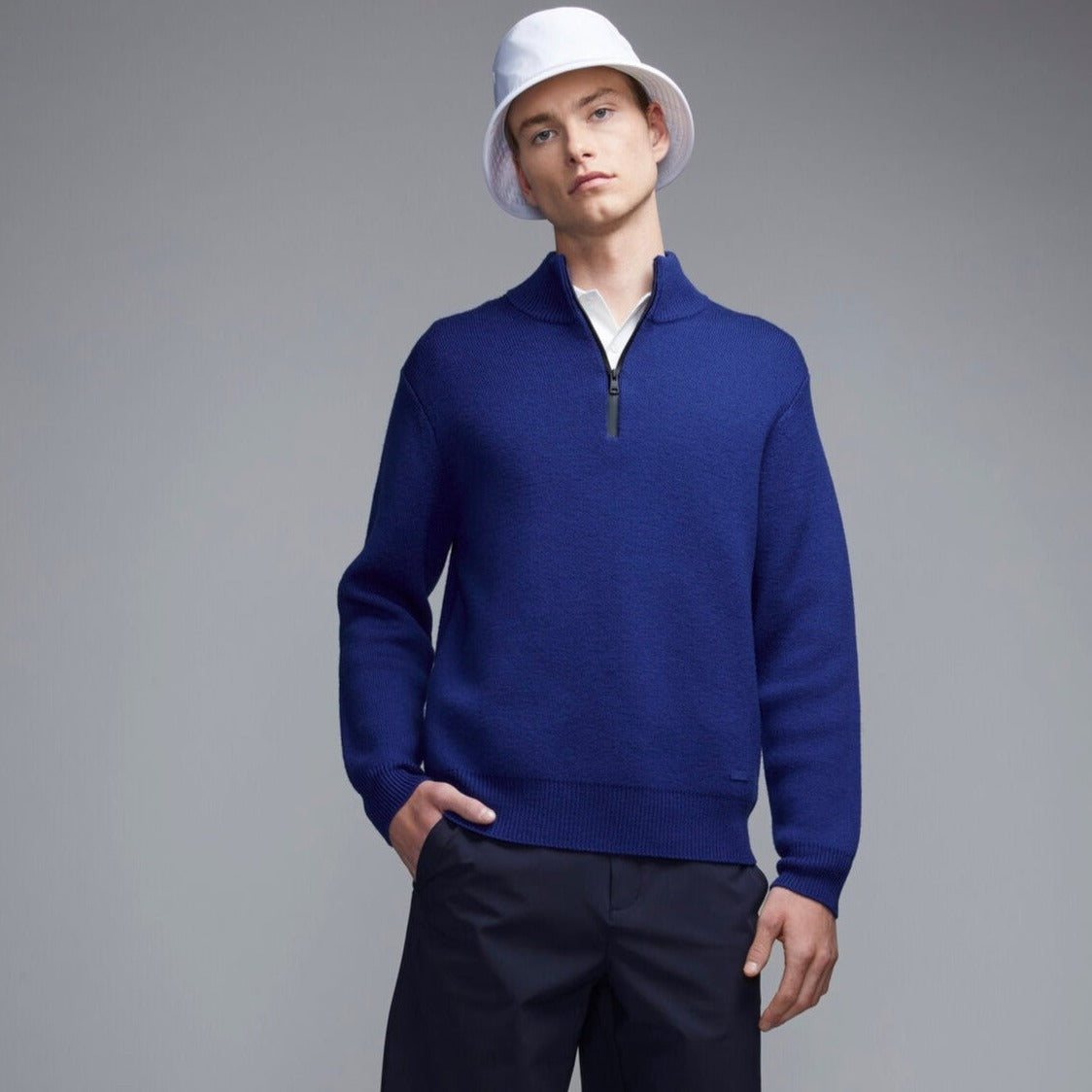 Merino 1/4 Zip Sweater