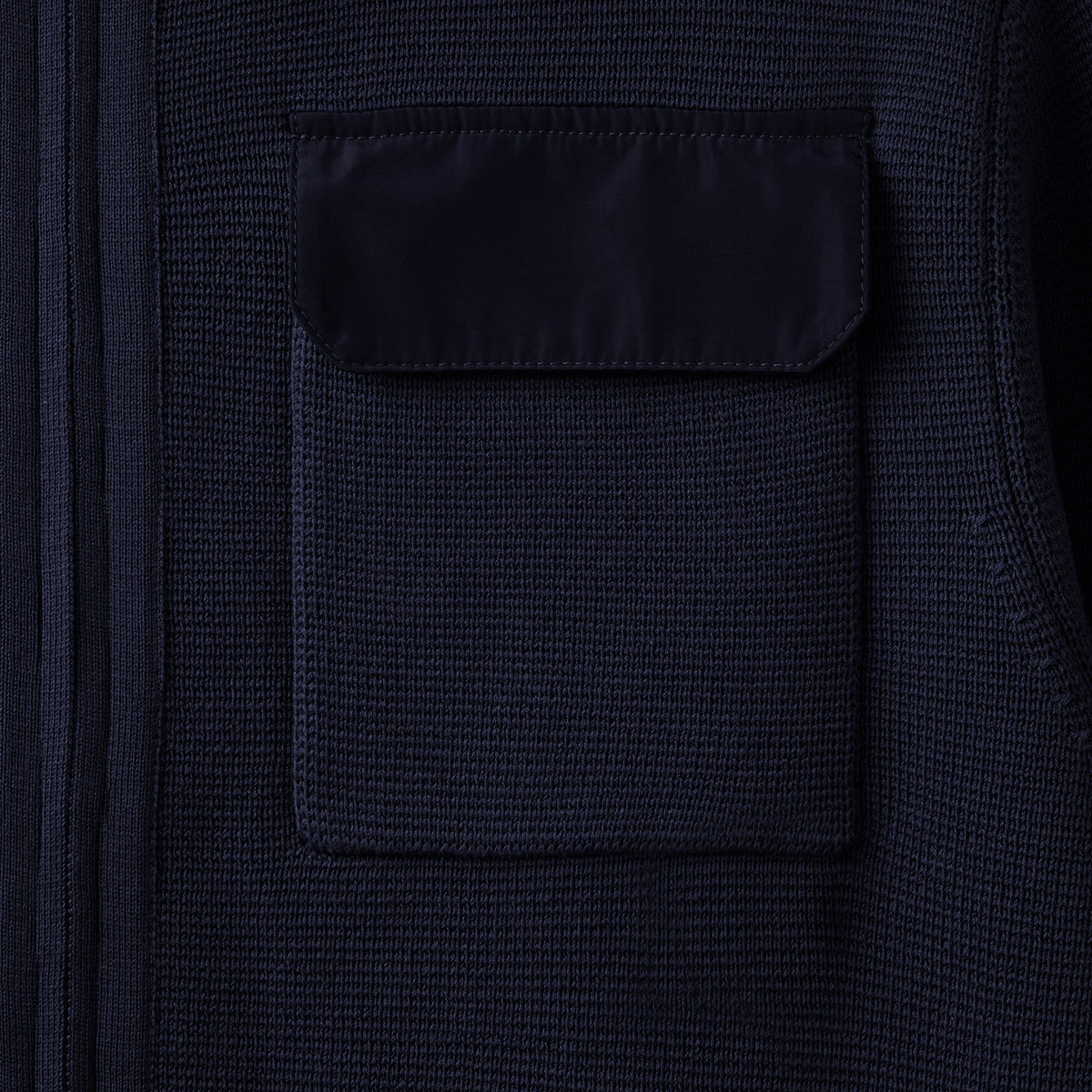 Full Zip Cotton Cardigan