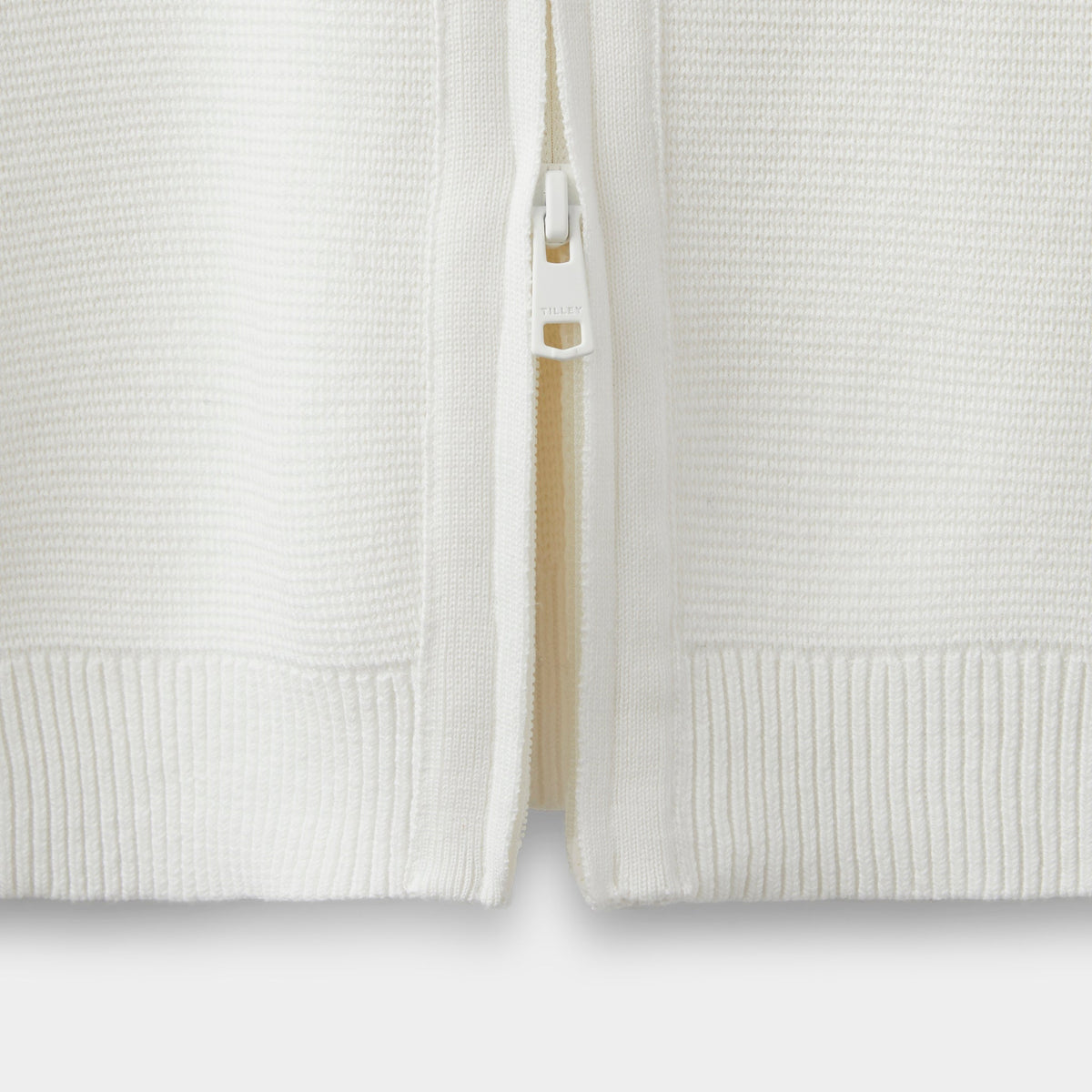 Full Zip Cotton Cardigan
