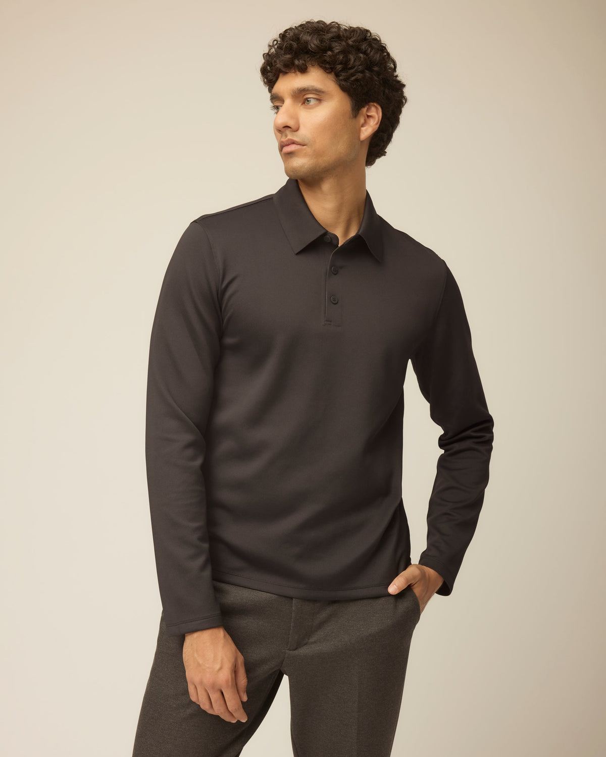 Long Sleeve Turbopique Polo