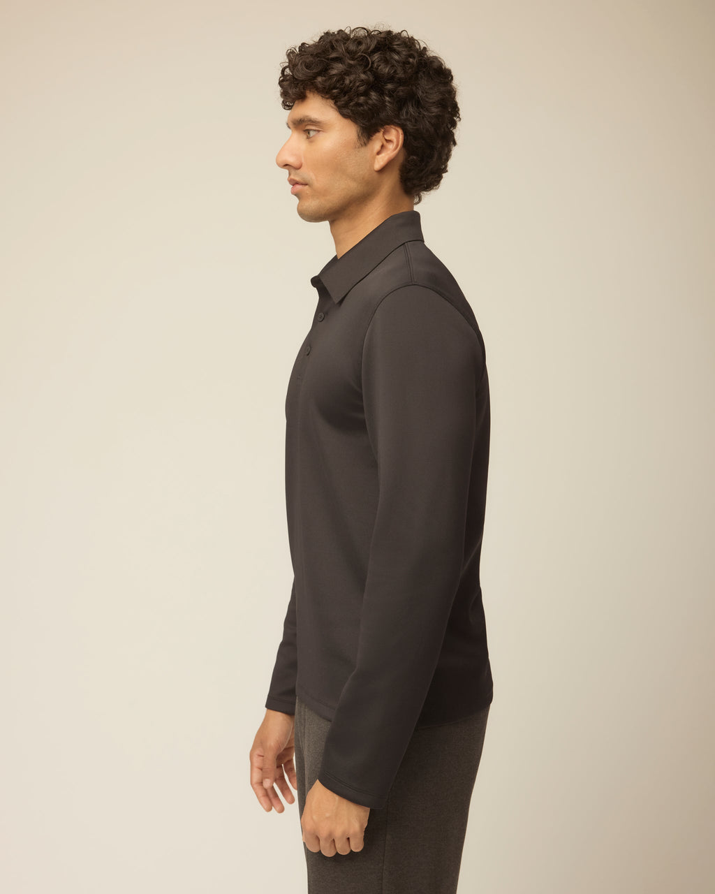 Long Sleeve Turbopique Polo