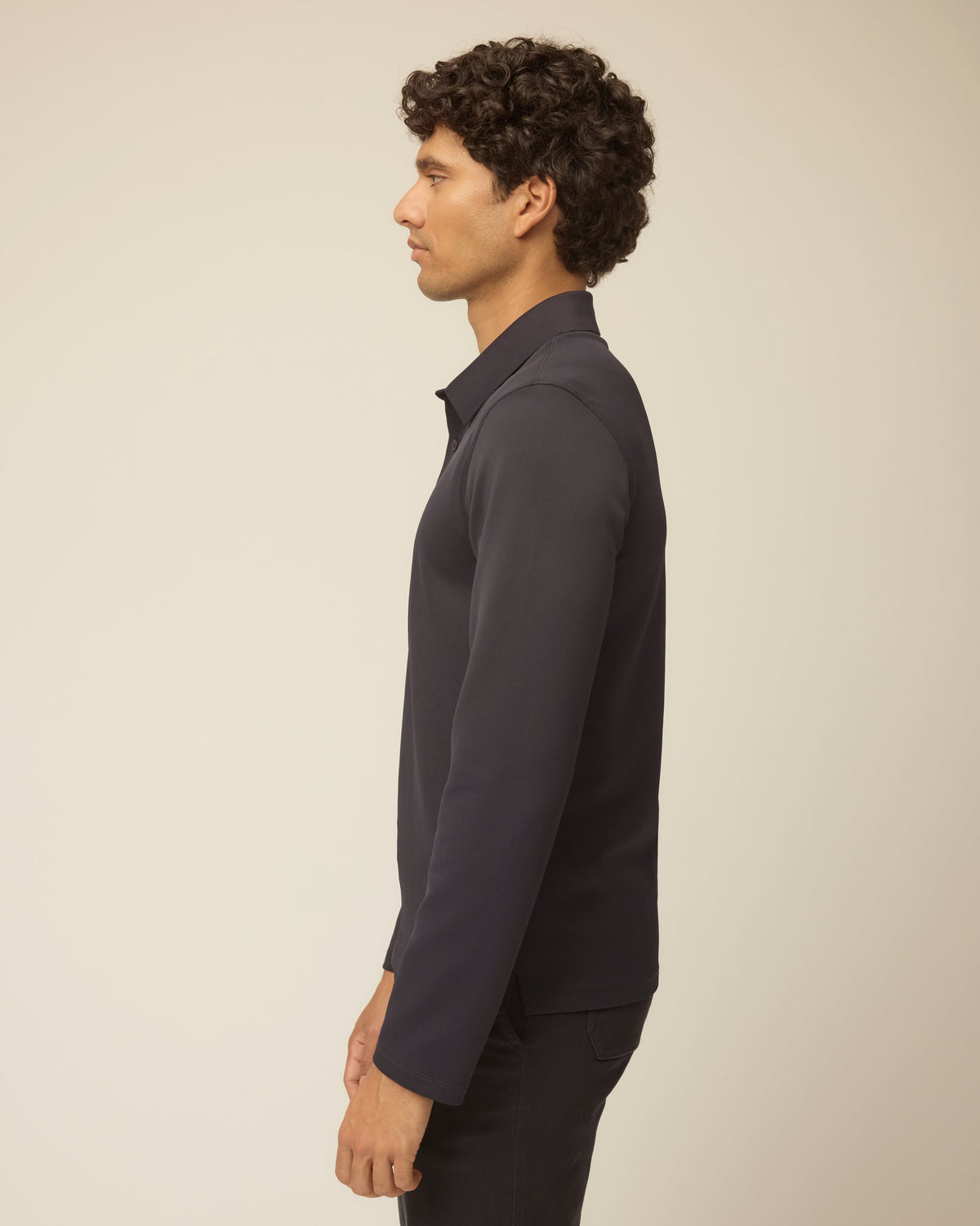 Long Sleeve Turbopique Polo