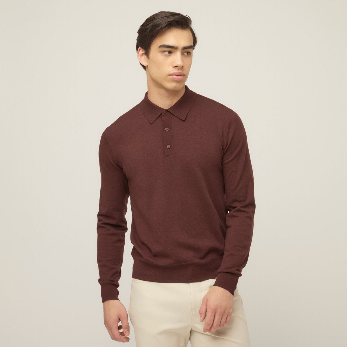 Stretch Merino Polo