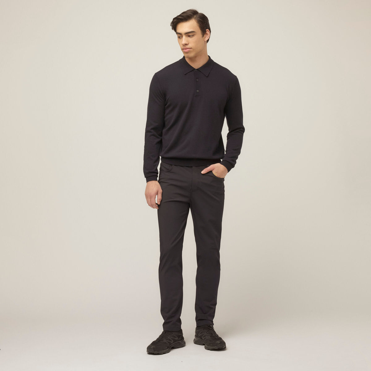 Stretch Merino Polo