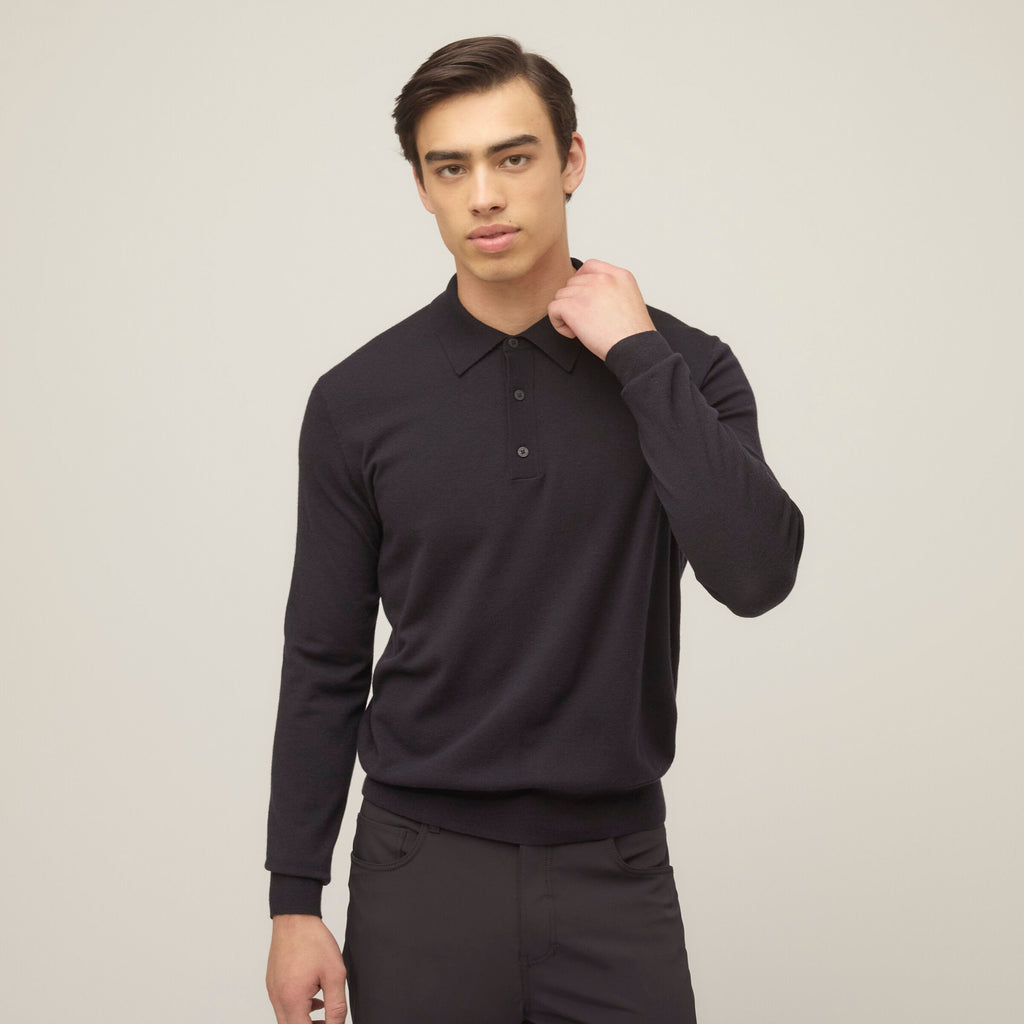 Stretch Merino Polo