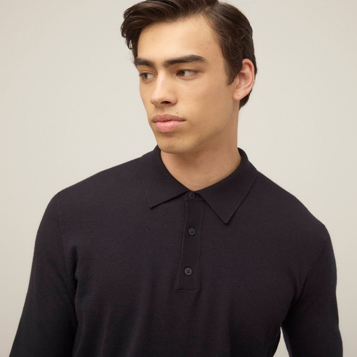 Stretch Merino Polo