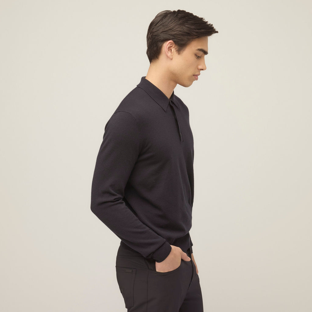 Stretch Merino Polo