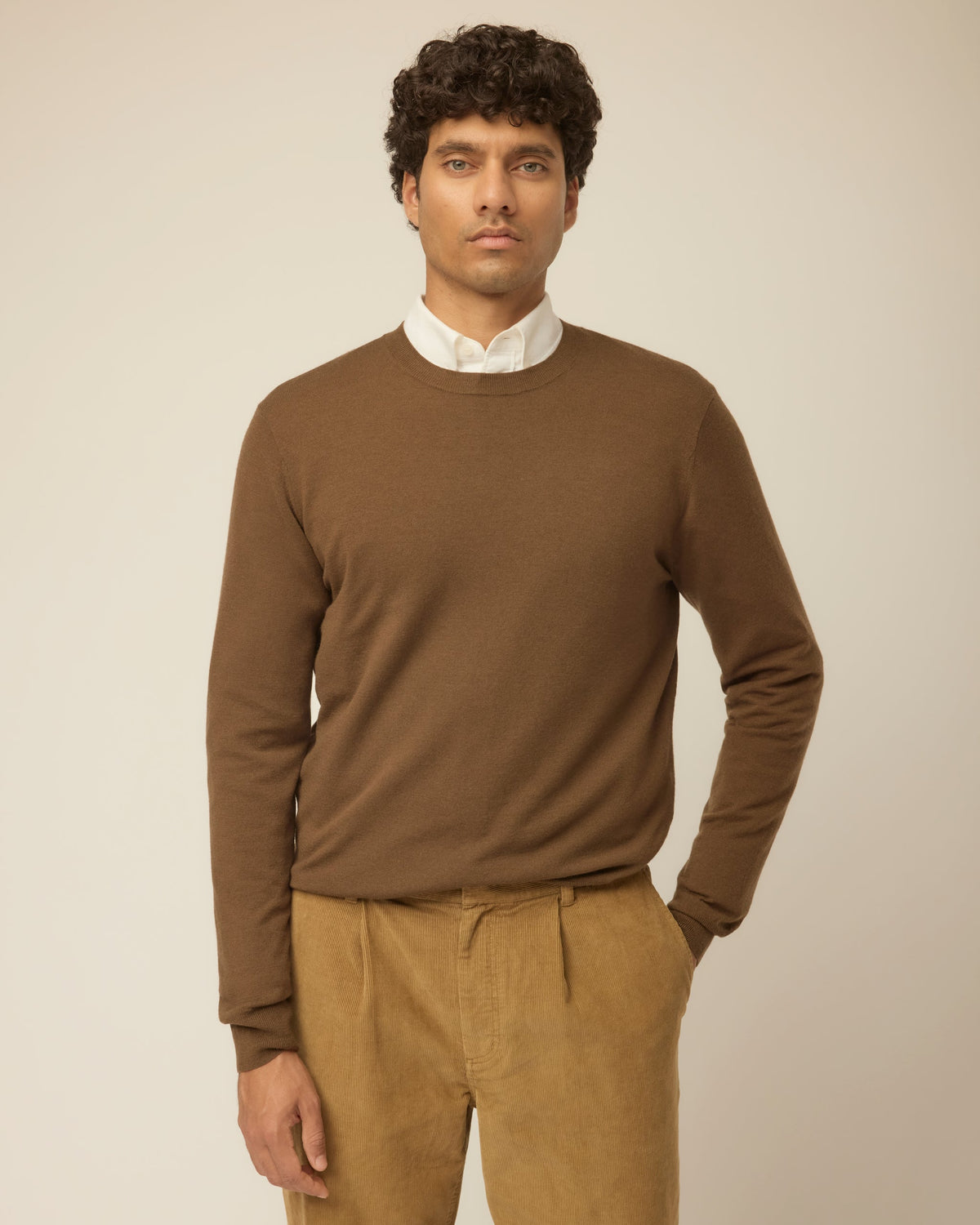 Stretch Merino Crew