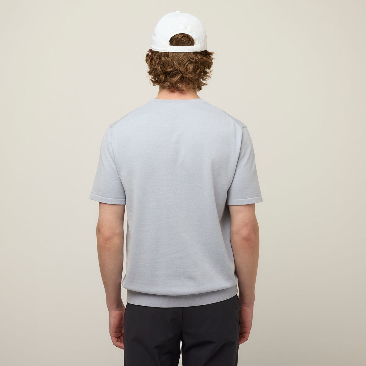 Cotton Nylon Knit Tee