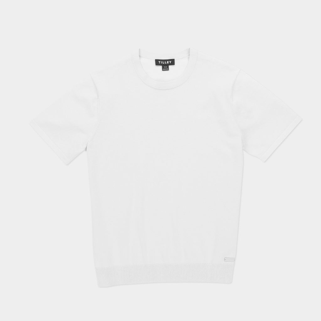 Cotton Nylon Knit Tee