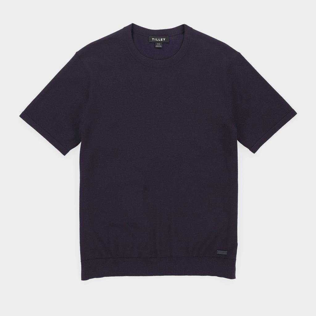 Cotton Nylon Knit Tee