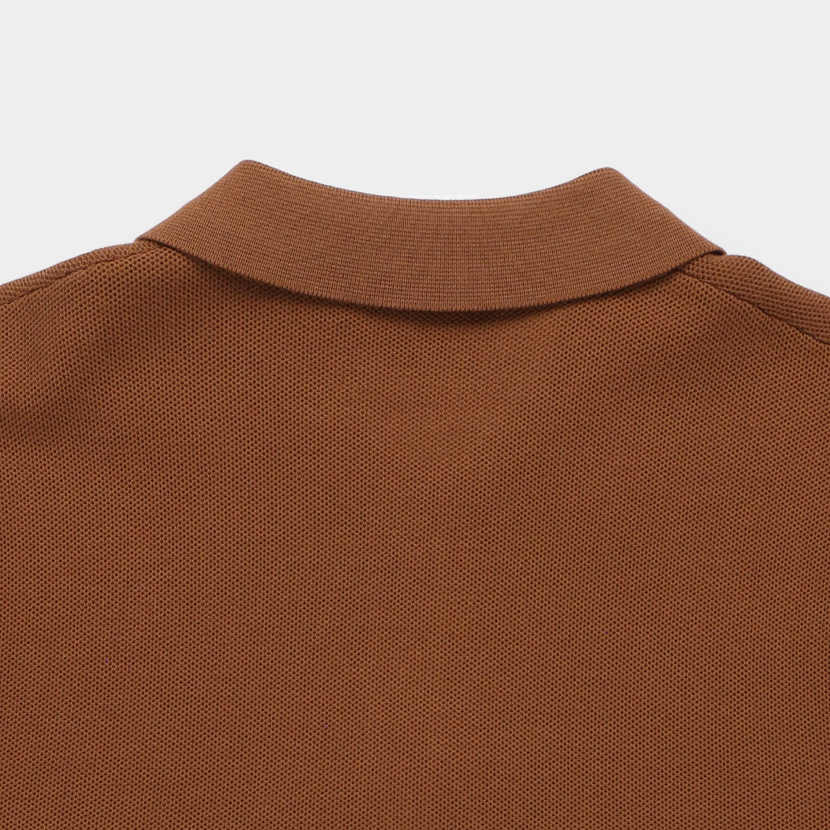Textured Polo Sweater