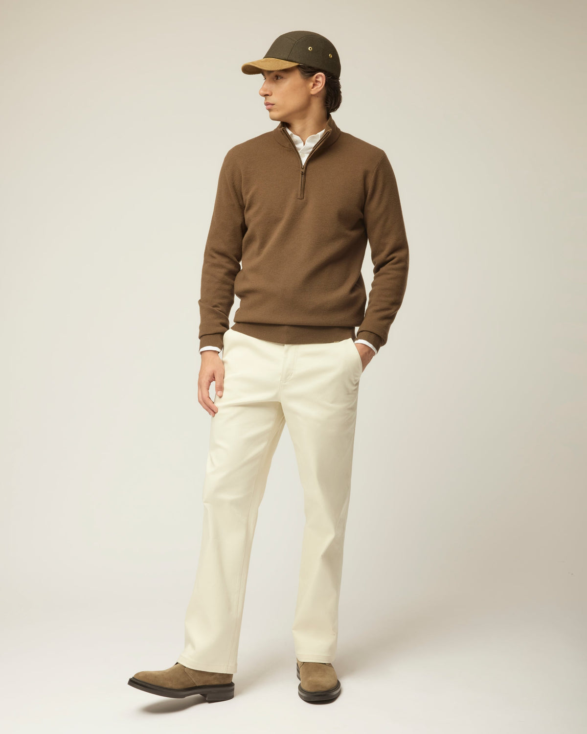 Stretch Merino 1/4 Zip