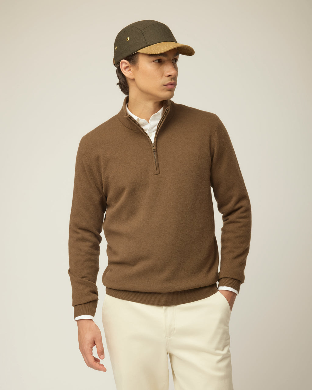 Stretch Merino 1/4 Zip