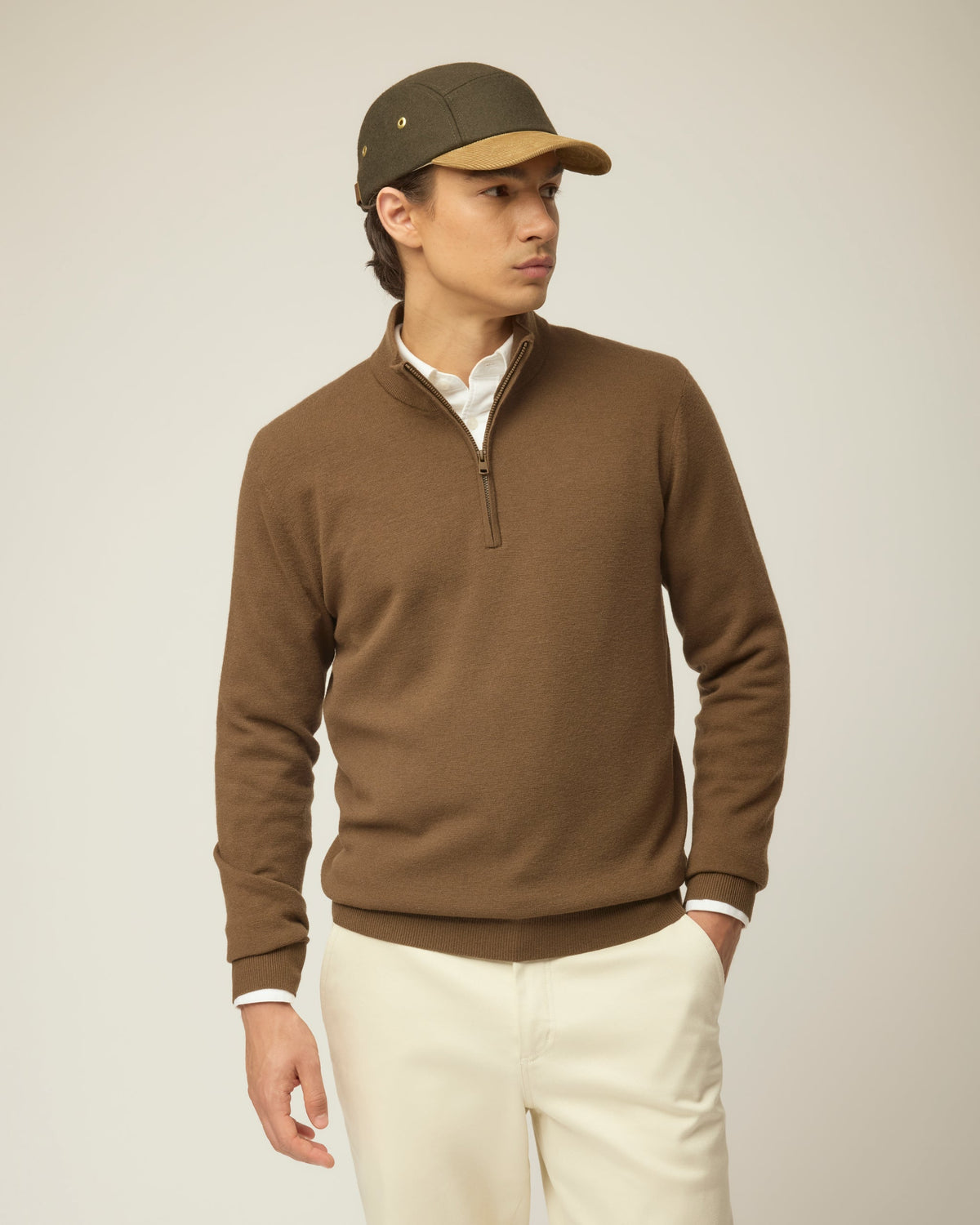 Stretch Merino 1/4 Zip