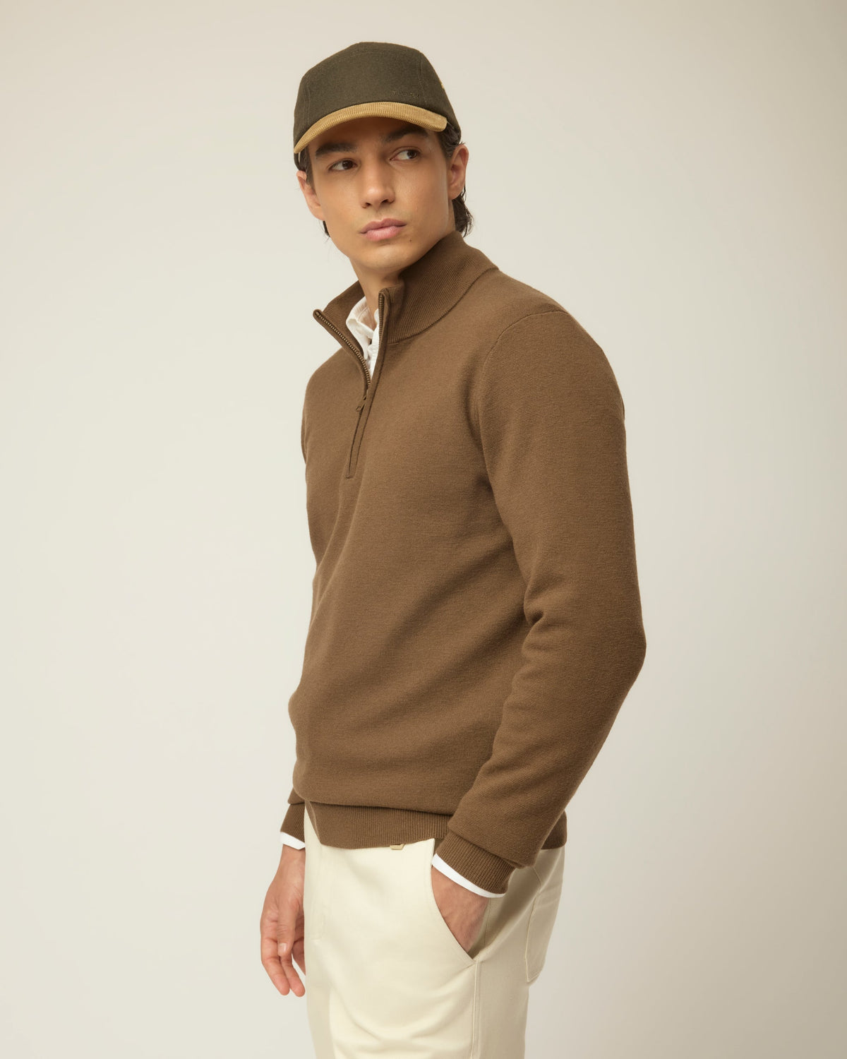 Stretch Merino 1/4 Zip