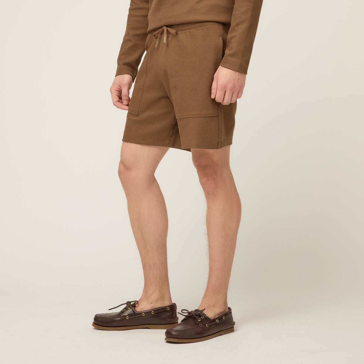 Cotton Tencel Air Pique Shorts
