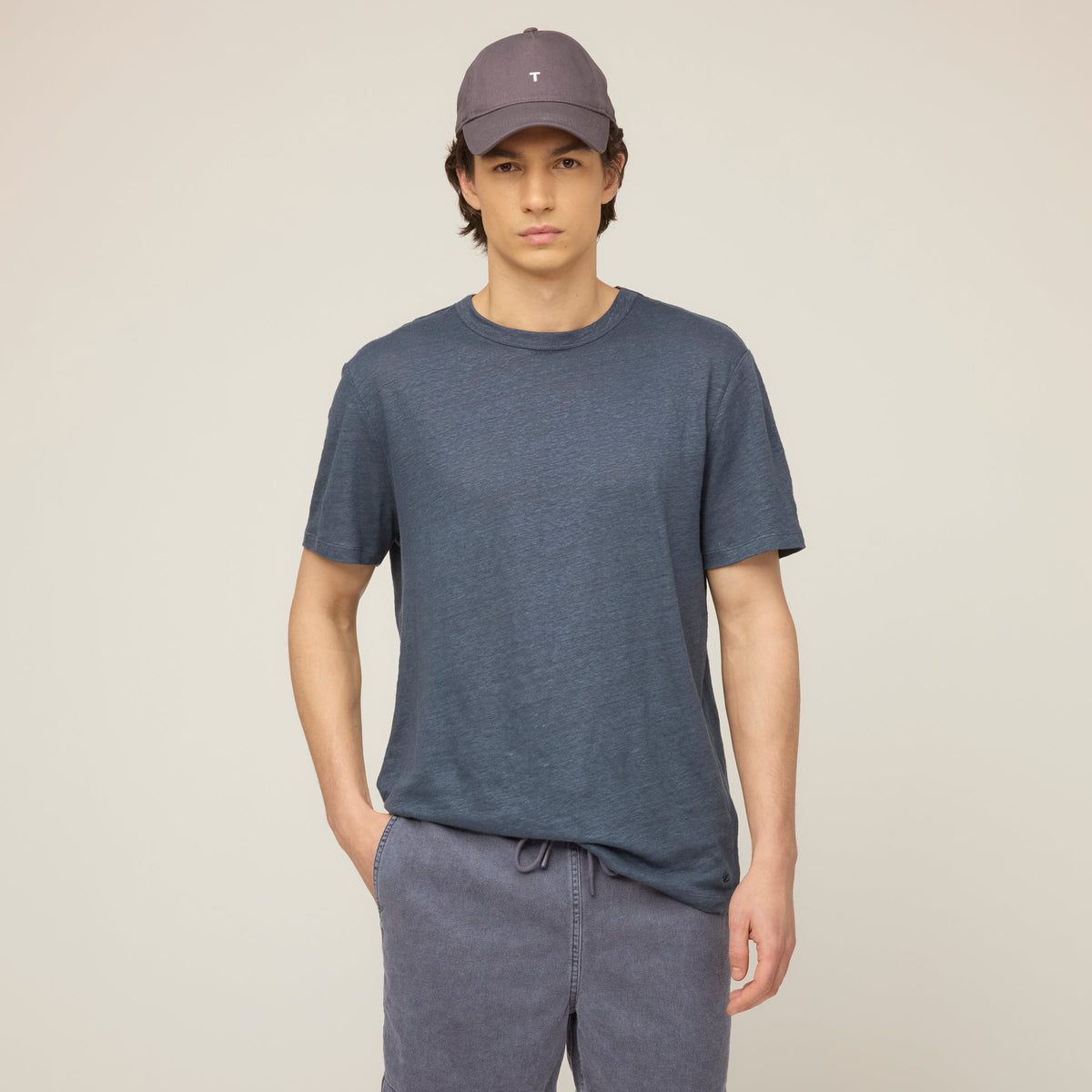 Linen Jersey T-Shirt