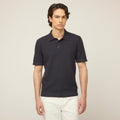 Cotton Linen Polo Sweater