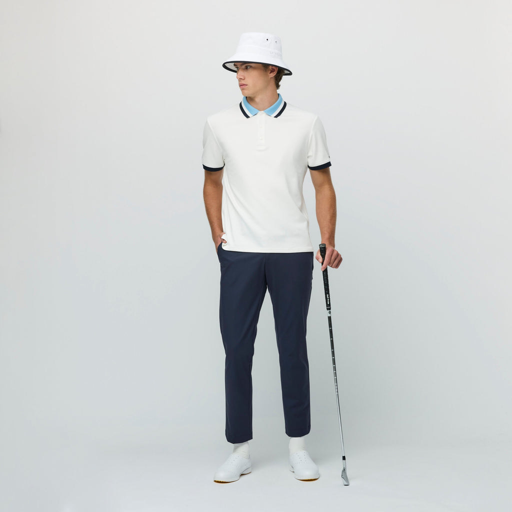 Supima Pique Stripe Polo