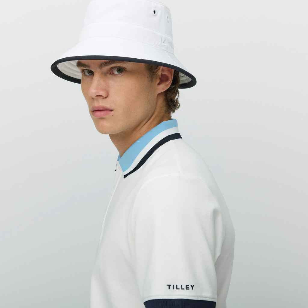 Supima Pique Stripe Polo