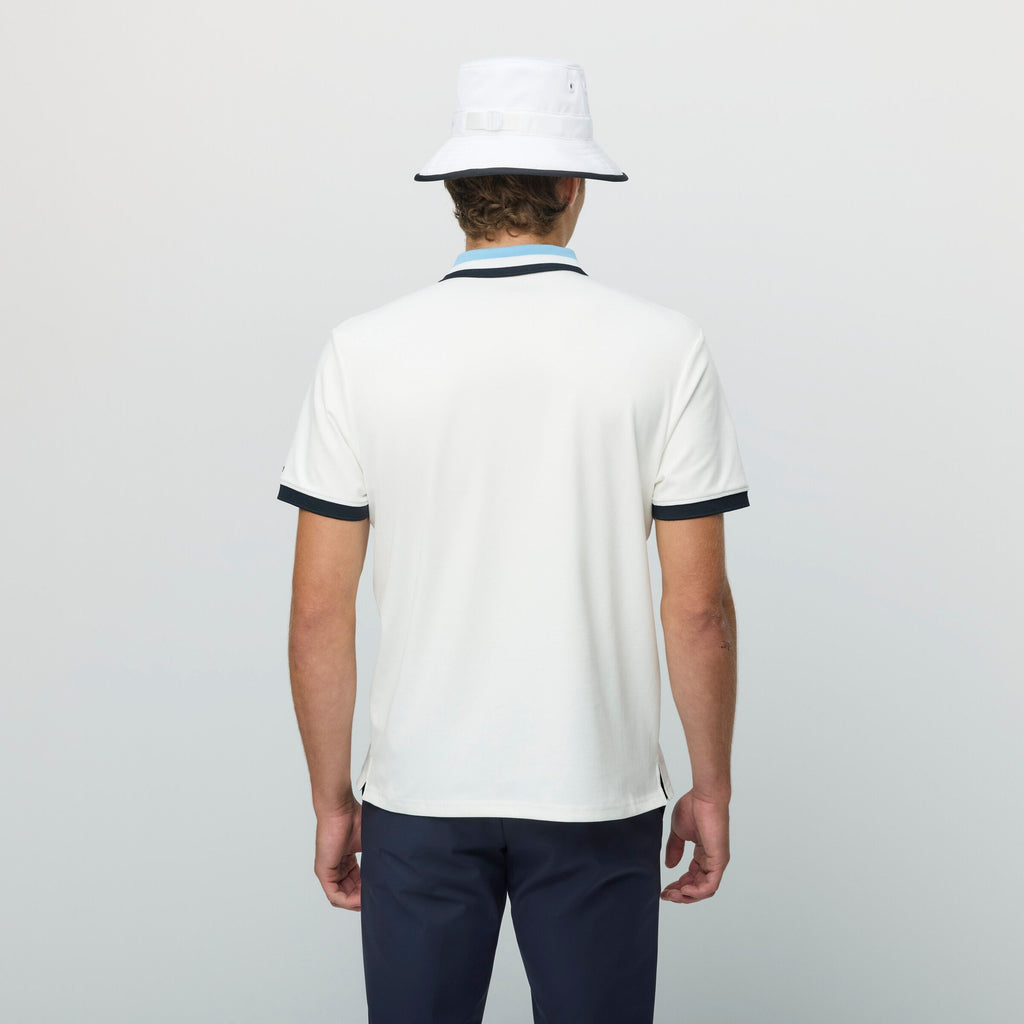 Supima Pique Stripe Polo