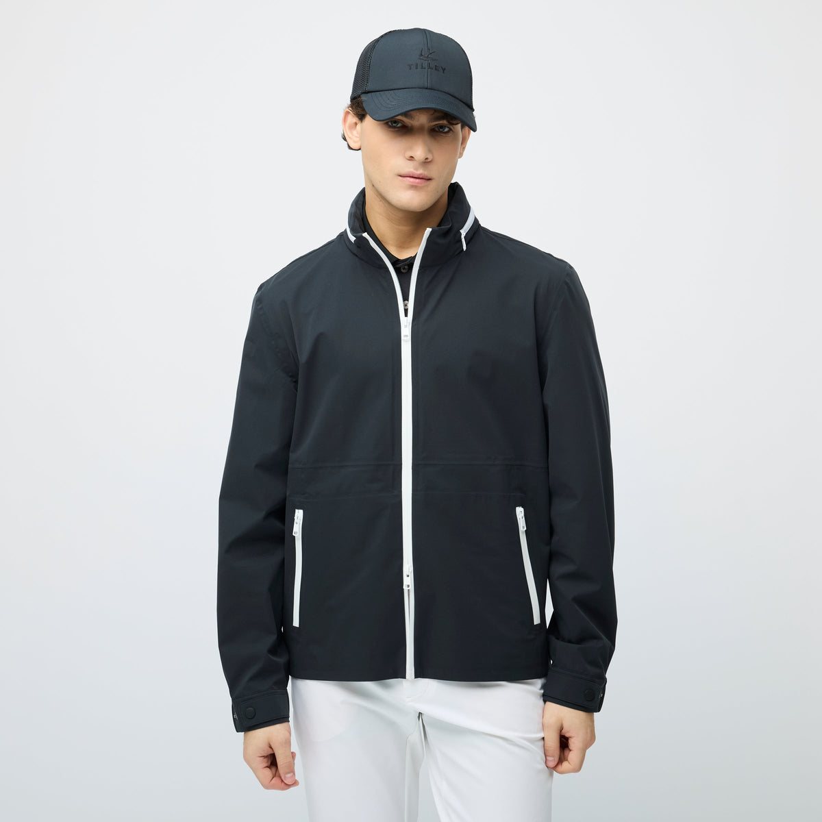 Full Zip Rain Jacket