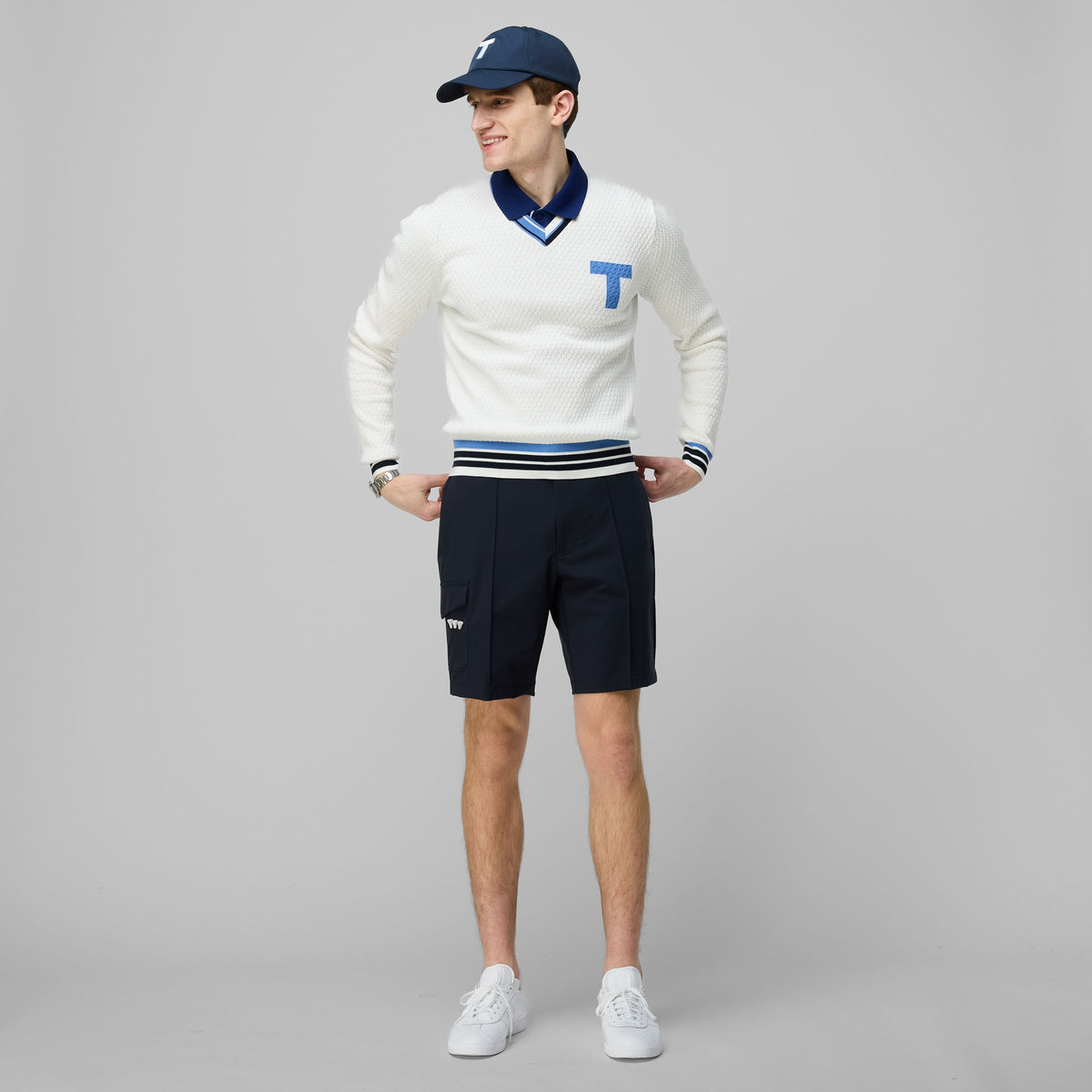 Sport V Neck Sweater