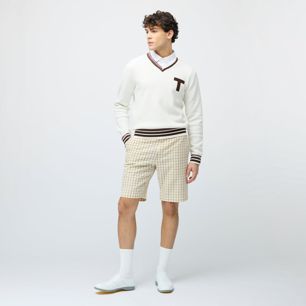 Retro Check Short